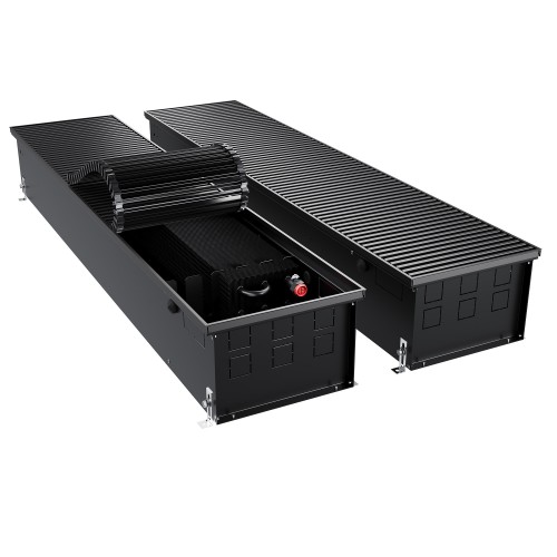 Конвектор внутрипольный Royal Thermo ATRIUM TURBO-190/300/1700-DG-U-BL