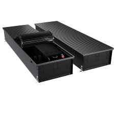 Конвектор внутрипольный Royal Thermo ATRIUM TURBO-190/400/2500-DG-U-BL