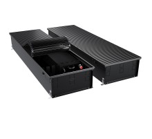 Конвектор внутрипольный Royal Thermo ATRIUM TURBO-190/400/2600-DG-U-BL