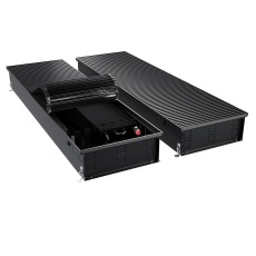 Конвектор внутрипольный Royal Thermo ATRIUM TURBO-150/400/2800-DG-U-BL