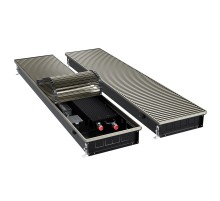 Конвектор внутрипольный Royal Thermo ATRIUM TURBO-90/300/1900-DG-U-LB