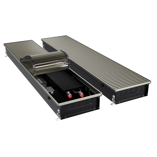 Конвектор внутрипольный Royal Thermo ATRIUM TURBO-110/300/2100-DG-U-LB