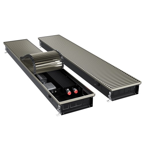 Конвектор внутрипольный Royal Thermo ATRIUM TURBO-90/250/1800-DG-U-LB