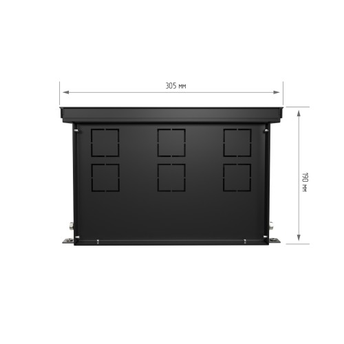 Конвектор внутрипольный Royal Thermo ATRIUM TURBO-190/300/1500-DG-U-LB