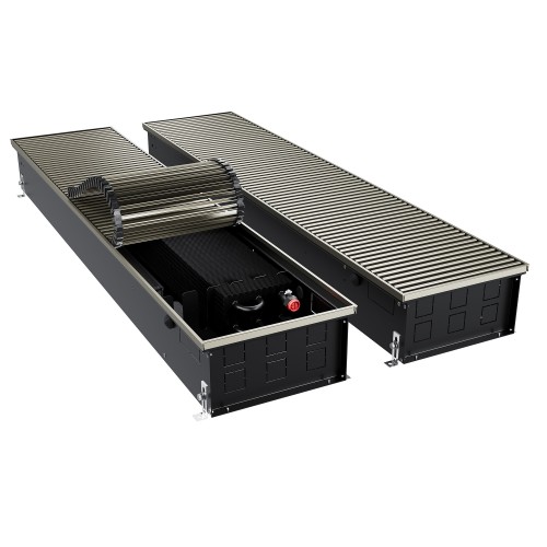 Конвектор внутрипольный Royal Thermo ATRIUM TURBO-150/300/2500-DG-U-LB