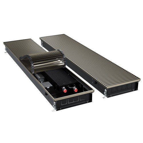 Конвектор внутрипольный Royal Thermo ATRIUM TURBO-90/300/2600-DG-U-DB