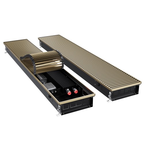 Конвектор внутрипольный Royal Thermo ATRIUM TURBO-90/250/2800-DG-U-AU