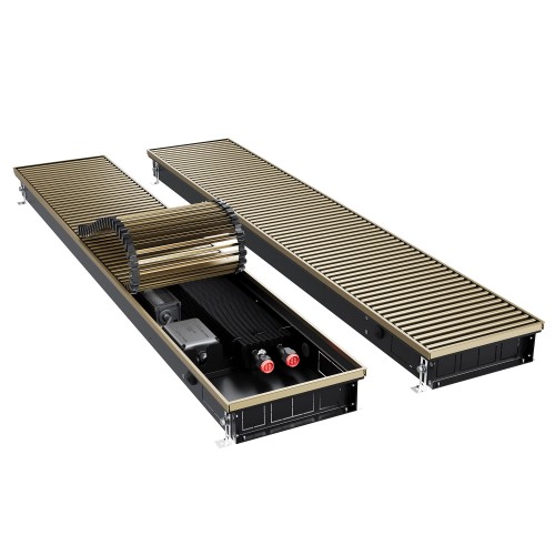 Конвектор внутрипольный Royal Thermo ATRIUM TURBO-80/250/1300-DG-U-AU