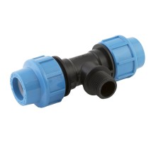 Тройник Джилекс ПНД с наружной резьбой 25х3/4"х25 (15 шт. в уп.)