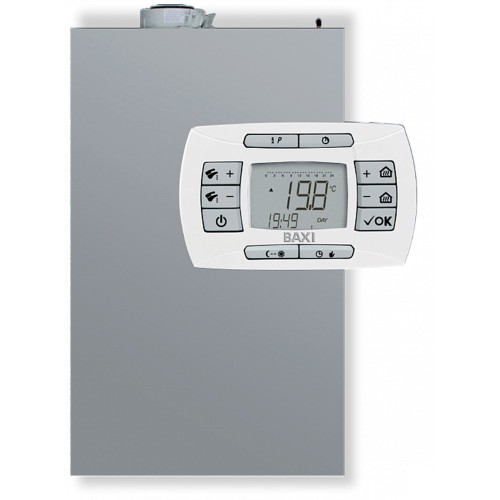 Котел газовый BAXI LUNA IN PLUS 1.24 конденсационный, настенный, 1 конт., закр. кам. сгор.