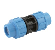 Муфта ДЖИЛЕКС ПНД соединительная 20x20 (50 шт. уп.)