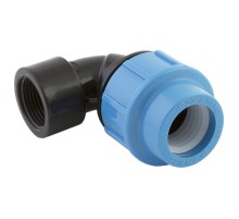 Отвод Джилекс ПНД с внутренней резьбой 32х1"