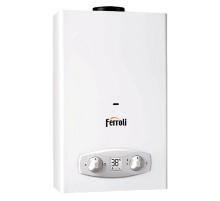 Водонагреватель газовый Ferroli VERONA 11 D(NG) проточный, настенный, откр. кам. сгор.