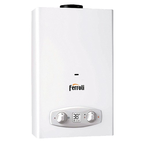 Водонагреватель газовый Ferroli VERONA 11 D(NG) проточный, настенный, откр. кам. сгор.