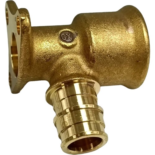 Угольник Giacomini для системы GX ВР 16x1/2" с настенным креплением, GX139Y003