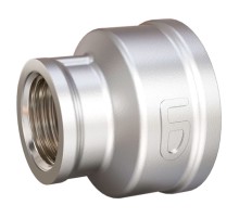 Муфта переходная LD DN20х15 вн-вн, латунь никелированная (с биркой)