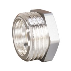 Футорка LD DN25х20 нр-вн, латунь никелированная (с биркой)