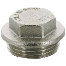 Заглушка Uni-Fitt H 1", никелированная