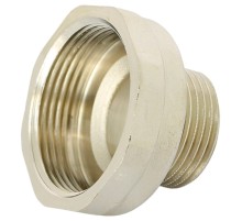 Переходник Uni-Fitt НВ 3/4"x1 1/4", никелированный
