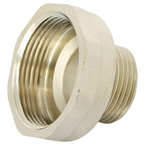 Переходник Uni-Fitt НВ 3/4"x1 1/4", никелированный