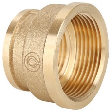 Муфта Gappo переходная ВР-ВР латунная 1 1/2" х 1 1/4"