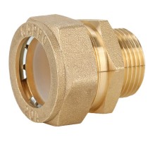 Муфта Gappo обжимная прямая с наружной резьбой 15 х 3/4"