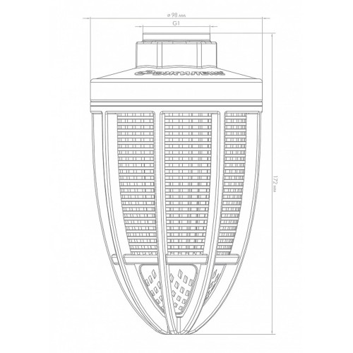 Фильтр водозаборный Джилекс G1" П (пластик)