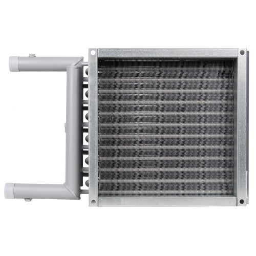 Нагреватель водяной SHUFT WHC 200*200-3 в комплекте адаптер переход с 200х200 на D-200 мм