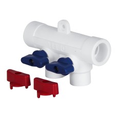 Коллектор TEBO бел. PP-R 40x20х3 вых. универсальный (2/14), арт. 030091272