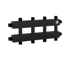 Коллектор Royal Thermo на 4-5 выходов (вверх-вниз), Ду 25 с кронштейнами