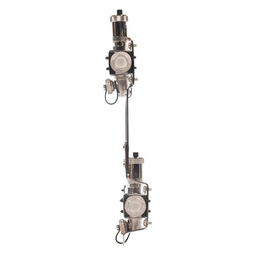 Коллектор Royal Thermo нерж. в сборе с расходомерами 1" ВР-3/4" НР с автомат.воздухоотвод-ми 10 вых.