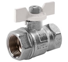 Кран шаровый Royal Thermo EXPERT TEFLON 3/4", ВВ, бабочка