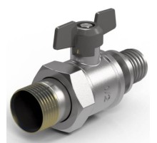 Кран шаровый Royal Thermo с аксиальным соединением НГ 20×3/4"