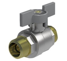 Кран шаровый Royal Thermo EXPERT TEFLON 1/2", НГ, бабочка