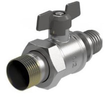Кран шаровый с аксиальным соединением НГ 16×1/2"