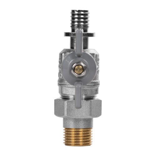 Кран шаровый с аксиальным соединением НГ 16×1/2"