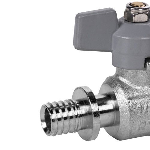 Кран шаровый с аксиальным соединением НГ 16×1/2"