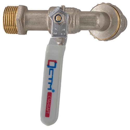 Кран шар. 1/2" водоразборный рычаг CTM СТАНДАРТ CWBH0012