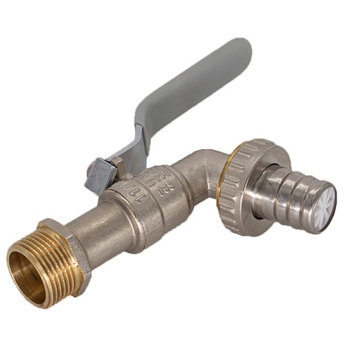 Кран шар. 1/2" водоразборный рычаг CTM СТАНДАРТ CWBH0012