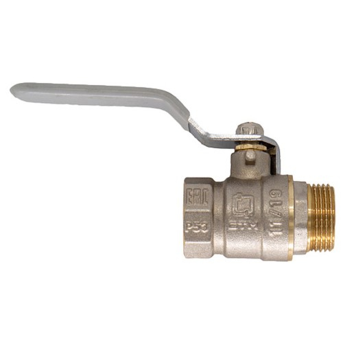 Кран шар. для воды 3/4" г/ш рычаг CTM СТАНДАРТ CWFMH034