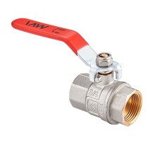 Кран шаровой латунный Ду 50 PN40 вн-вн, рычаг