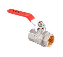 Кран шаровый латунный полнопроходной MVI 3" PN40 вн-вн, рычаг