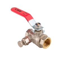 Кран шаровой с дренажем MVI BV.830.04