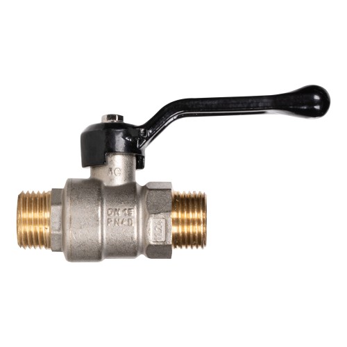 Кран шаровой латунный LD Pride 47.15.Н-Н.Р Ду 15 Ру 40 нр-нр, (рычаг)