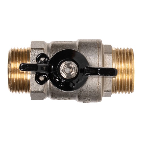 Кран шаровой латунный LD Pride 47.20.Н-Н.Б Ду 20 Ру 40 нр-нр, (бабочка)