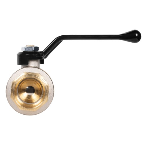 Кран шаровой латунный LD Pride 47.40.B-Н.Р Ду 40 Ру 25 вн-нр, (рычаг)