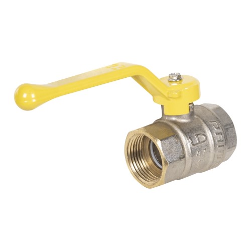 Кран шаровой латунный LD Pride 47.25.В-В.Р GAS Ду 25 Ру 40 вн-вн (рычаг)