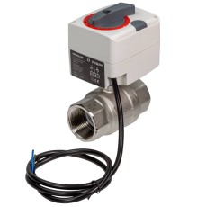 Кран шаровой РИДАН AMZ-112R PN40 DN20 KVS45 Tmax110C Rp3/4 CW617N 2х-ходовой