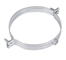 Хомут для воздуховода SHUFT без резинового профиля 125 мм (гайка)