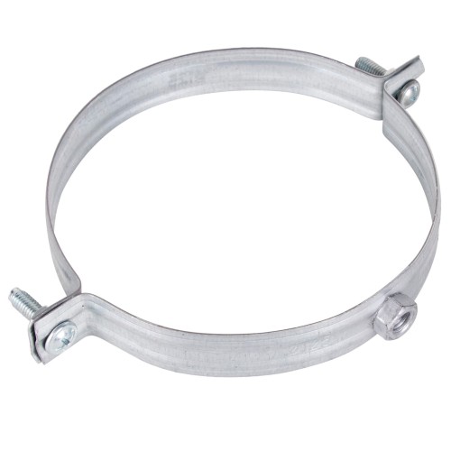 Хомут для воздуховода SHUFT без резинового профиля 125 мм (гайка)